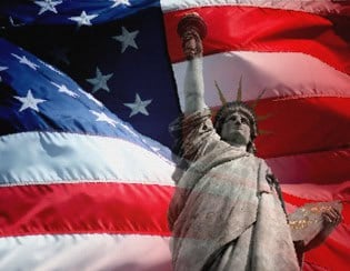 Travelling in America Horizontal